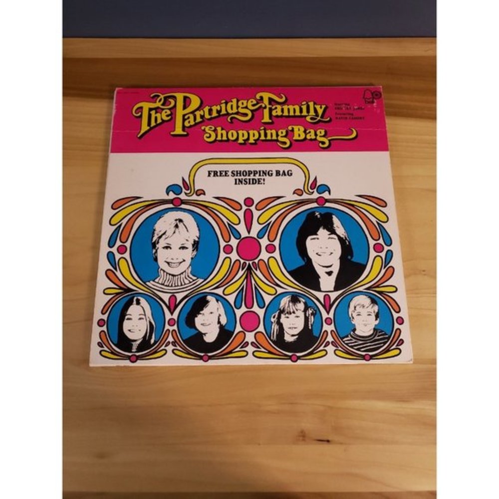 The Partridge Family Shopping Bag 33‎ 1/2 LP Vinyl
